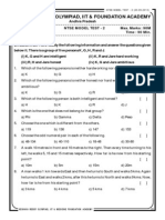 NTSE Model Test - 2 Q.Paper PDF