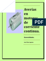 Mantenimiento y Operacion de Maquinas y Equipos Electricos 4 Apunte Averias en Motores de Corriente Continua