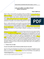 Qué Ha Pasado Con Lo Público en Los Últimos 30 Años