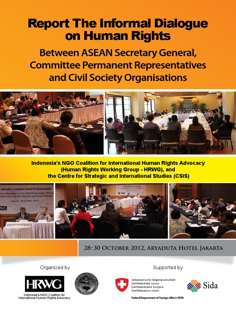 ASEAN Human Rights Dialogue Report | PDF | Association Of Southeast ...