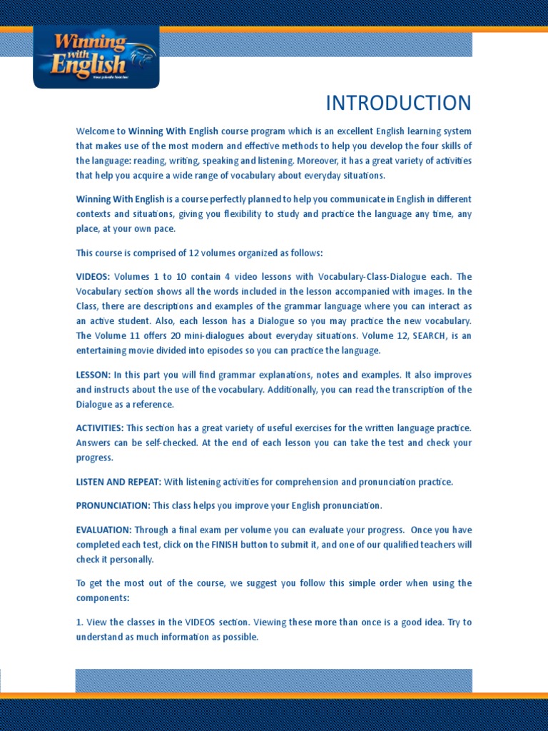 introduction english pdf English Language Vocabulary introduction english pdf English Language Vocabulary