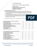 Aberrant Behavior Checklist