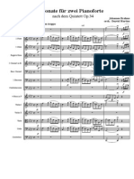 Sonata Brahms para Dois Piano PDF