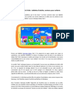 Samsung Galaxy Tab 3 Kids Tablette D'adulte, Contenu Pour Enfants