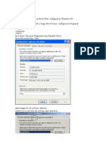 Configuracion para Excel2007