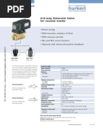 2 Way Valves Burkert