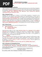 Indian Motor Tariff | PDF | Vehicle Insurance | Insurance