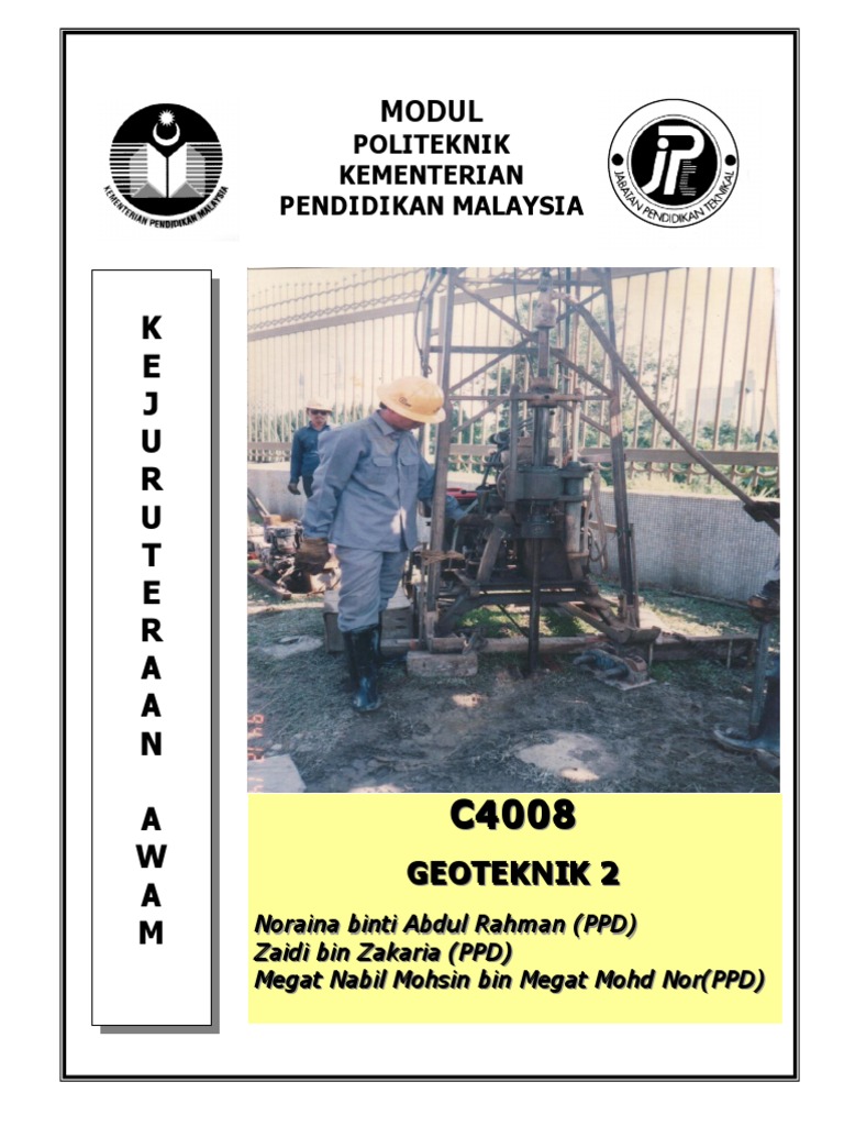Modul Geoteknik 2 untuk Pelajar | PDF