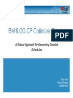 ILOG IBM CP Optimizer Webinar Slides PDF