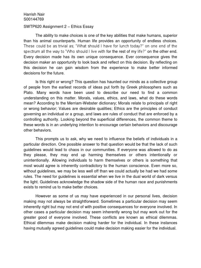 utilitarianism essay pdf