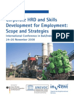 Corporate HRD and Skills Development For Employment Scope and Strategies PDF