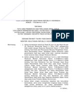 Permenhut P.50. IUPHHK. P.50-Menhut-II-2010 PDF