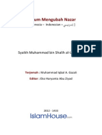 Hukum Merubah Nazar PDF