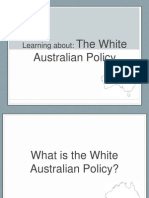 the white australian policy 