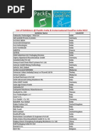 Exhibitors List - PackEx - IFTI - 2012 PDF