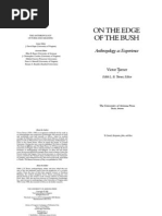 Victor R. Turner-On The Edge of The Bush Anthropology As ...