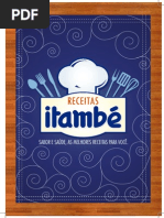 Livros de receitas Itambé