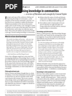Thesis proposal knowledge management