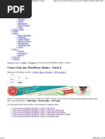 Como Criar Um WordPress Theme - Sidebar, Functions e Footer