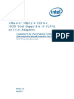 VMware vSphere ESX 5.x iSCSI Boot Support with VLANs on Intel Adapters