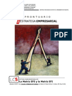 Prontuario (Lc6) - La Matriz Efe y La Matriz Efi