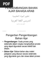 Download Pengembangan Bahan Ajar Bahasa Arab by Ahmad Budi Rizal SN180205882 doc pdf