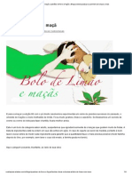 Bolo de Limão Com Maçã - Questões de Forno e Fogão - Blogs (Revista Piauí)