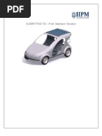 Download marketing reserach Solar Car Project by rajatchoudhary_59 SN18020760 doc pdf