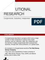 Institutional Research