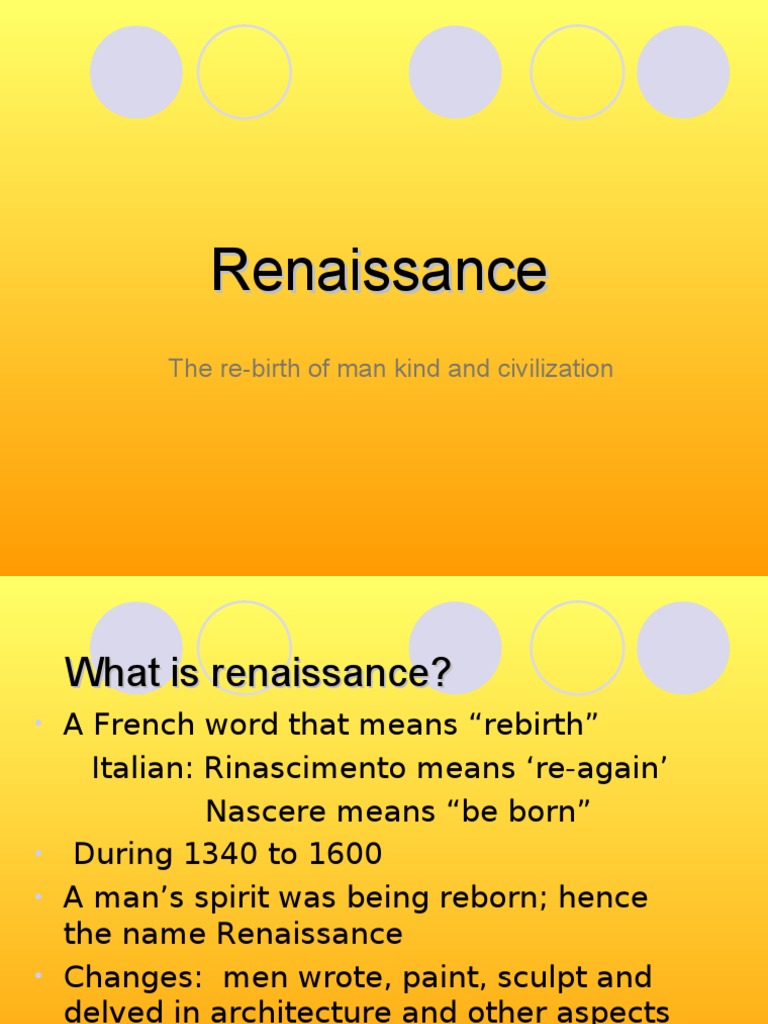 Understanding the Renaissance Era | PDF | Renaissance | Italian Renaissance
