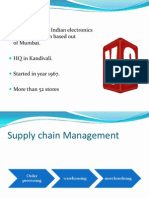 Vijay Sales Supply Chain