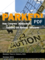PARKED! How Congress’ Misplaced Priorities are Trashing Our National Treasures