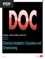 Download ABB Doc Electrical Installation Calculation and Dimensioning by kkn1234 SN180218778 doc pdf