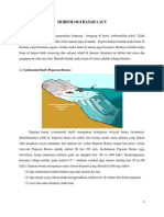 Morfologi Dasar Laut