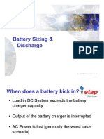 23 - Battery Sizing Discharge