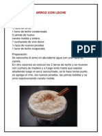 Arroz Con Leche