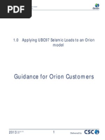 Download Seismic Loading in Orion - CSC UK by Anthony Quintua Patino SN180228900 doc pdf