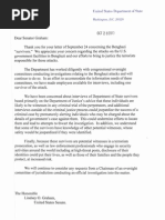 State Department Response on Benghazi Survivors
