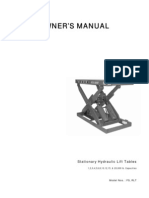Lifttable OnwersManual PDF