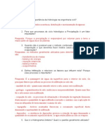 Relação de Exercicios para Estudo