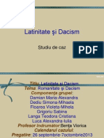 Latinitate Si Dacism XI F