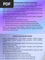 Download ANALISIS PERBANDINGAN LAPORAN KEUANGANpptx by Jaya Kusumah SN180254781 doc pdf
