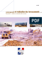 Conception Et Réalisation Des Terrassements - Fascicule 1 - Études Et Excécution Des Travaux - Guide Technique