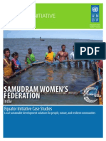 Case Studies UNDP: SAMUDRAM WOMEN'S FEDERATION, India