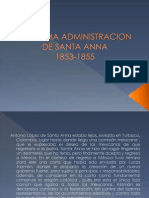 La Ultima Administracion de Santa Anna