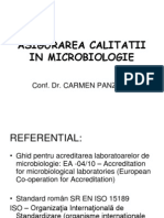 ASIGURAREA CALITATII IN MICROBIOLOGIE.ppt