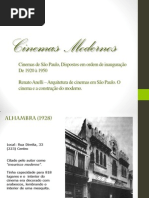 Cinemas Modernos