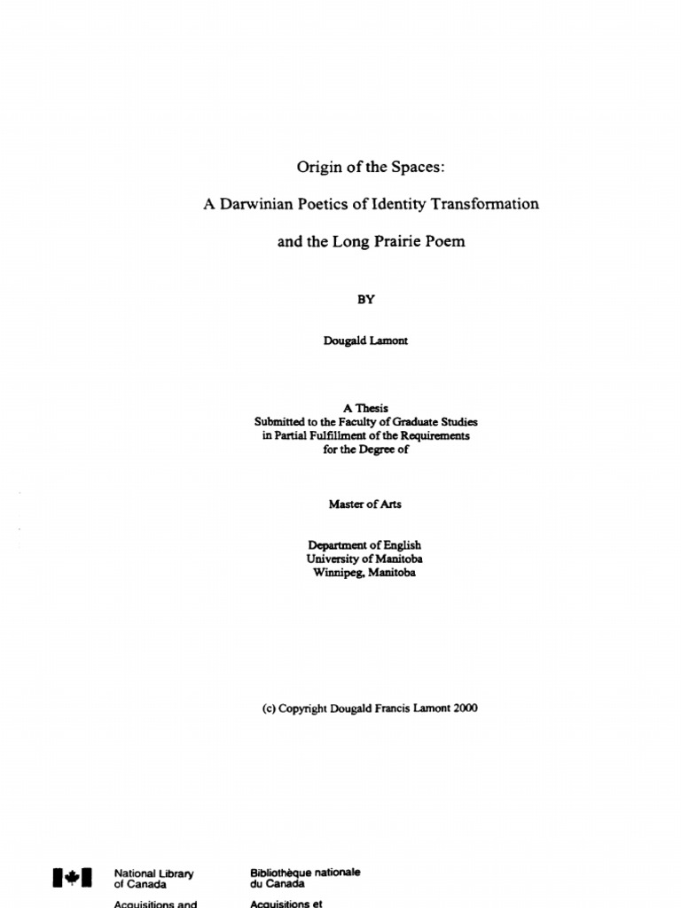 Origin of The Spaces - M.A. Thesis | PDF | Jacques Derrida | Deconstruction