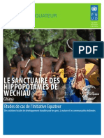 Études de cas de l’Initiative Equateur: LE SANCTUAIRE DES 
HIPPOPOTAMES DE 
WECHIAU, Ghana