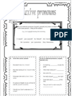 Lesson 13.2 - Worksheet Pronouns (Reflexive,)